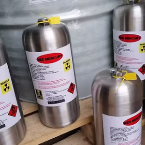Pure Red liquid mercury